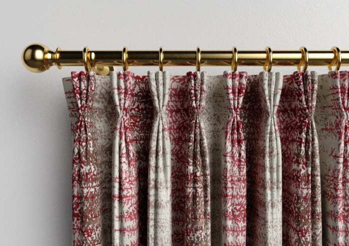 Highbury, Rosso - Made to Measure Curtains - Image 11
